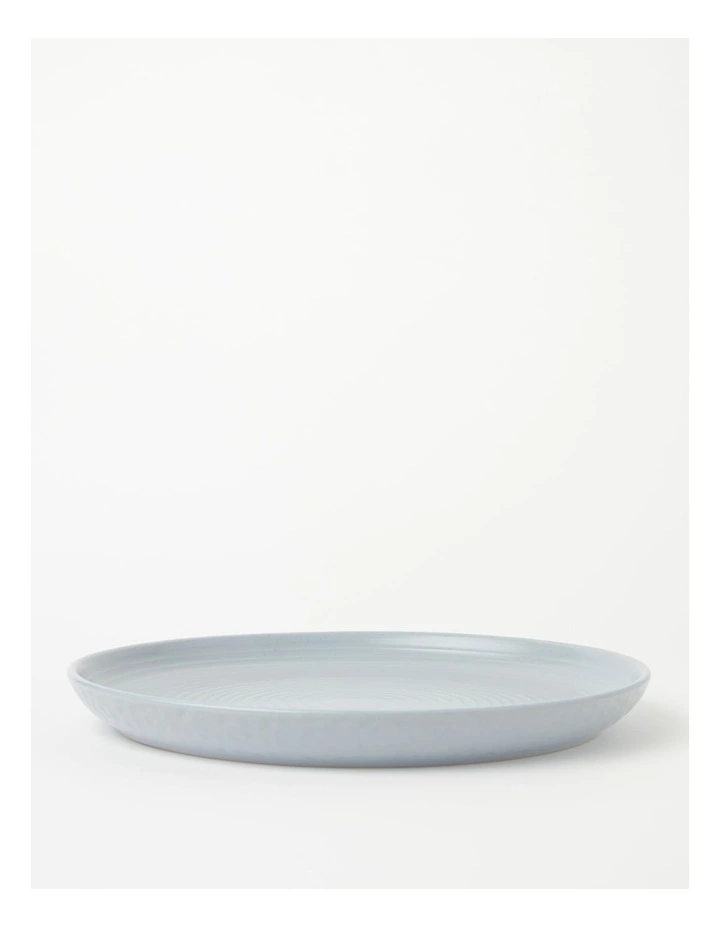 Vue Desert Bloom Round Platter Spa Blue 1 Vue Desert Bloom Round Platter Spa Blue