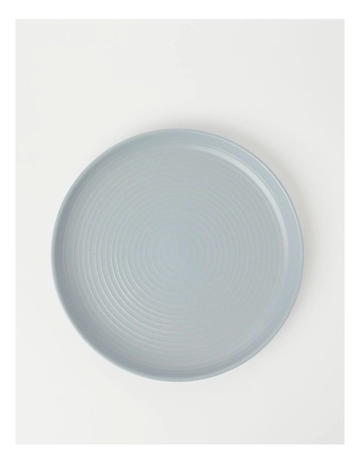 Vue Desert Bloom Round Platter Spa Blue 2 Vue Desert Bloom Round Platter Spa Blue - Image 2