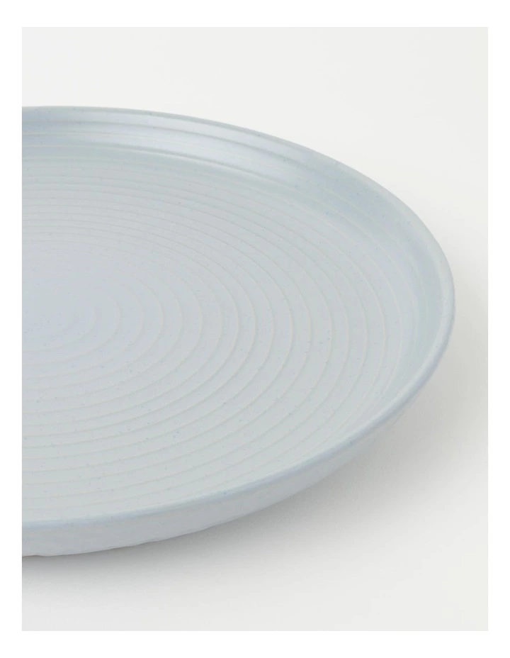 Vue Desert Bloom Round Platter Spa Blue 4 Vue Desert Bloom Round Platter Spa Blue - Image 4