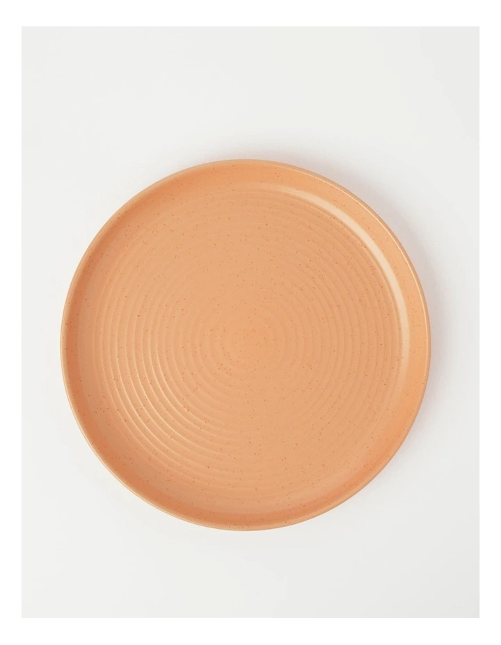 Vue Desert Bloom Round Platter Peach 2 Vue Desert Bloom Round Platter Peach - Image 2