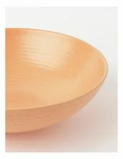 Vue Desert Bloom Serving Bowl Peach 7 Vue Desert Bloom Serving Bowl Peach -Dining Shop 826750270 4 720x928