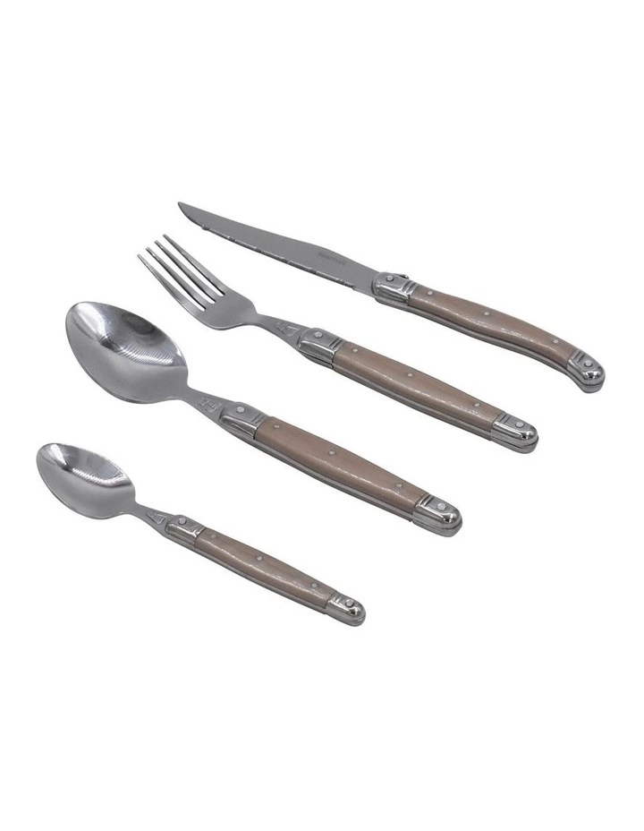 Heritage Laguiole Sophistique 24 pce Cutlery Set - Gold 2 Heritage Laguiole Sophistique 24 pce Cutlery Set - Gold - Image 2