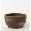 Heritage Walnut Look Small Serving Bowl