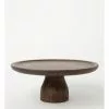 Heritage Walnut Look Cake Stand