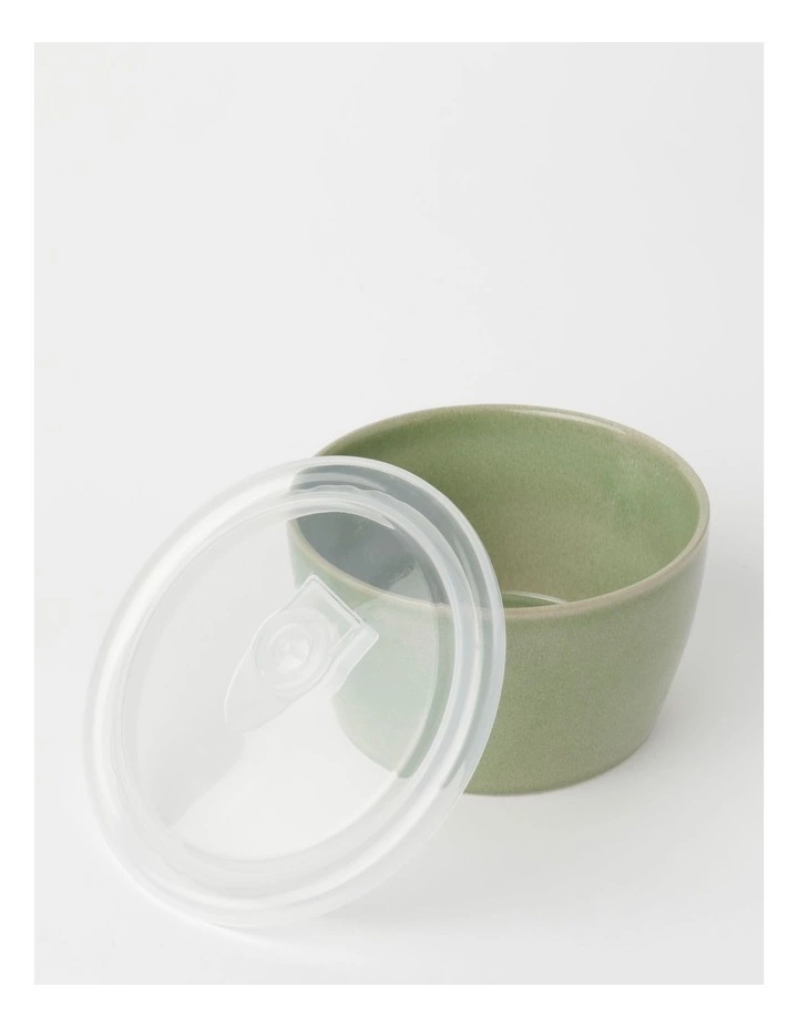 Australian House & Garden Reactive Glaze Microwave Bowl Green 8.5cm 3 Australian House & Garden Reactive Glaze Microwave Bowl Green 8.5cm - Image 3