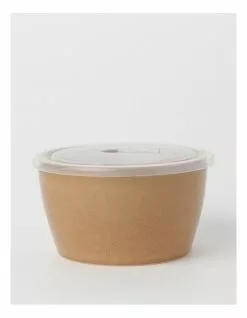 Australian House & Garden Reactive Glaze Microwave Bowl Brown 8.5cm