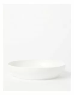 Vue Studio Pasta Bowl Plain White