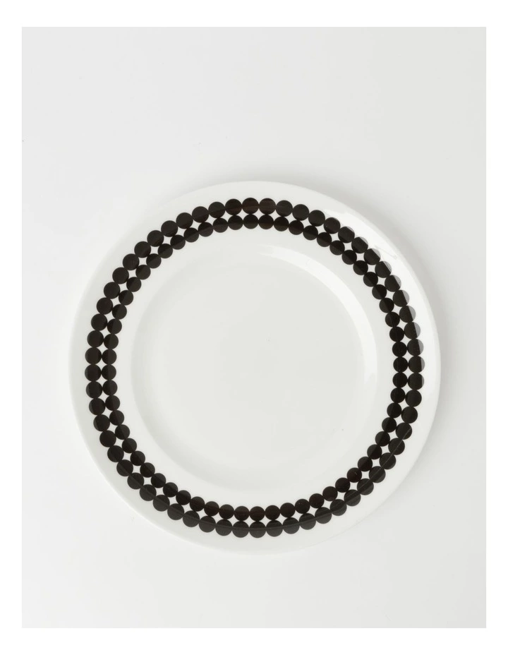 Vue Studio Dinner Plate Black/White 1 Vue Studio Dinner Plate Black/White
