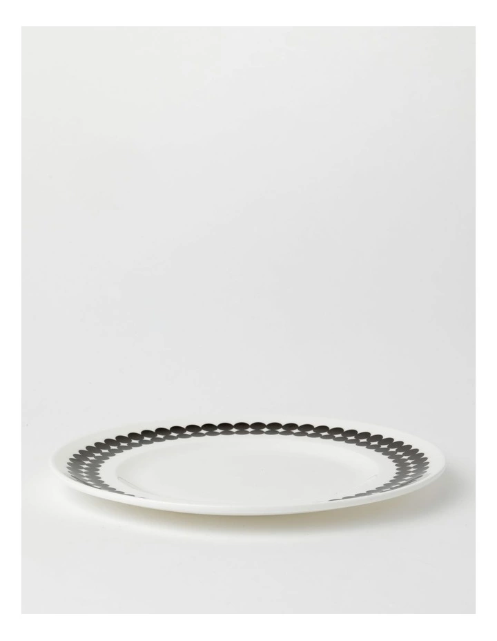 Vue Studio Dinner Plate Black/White 2 Vue Studio Dinner Plate Black/White - Image 2
