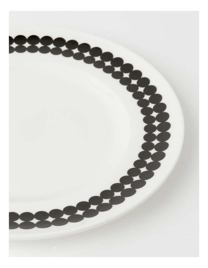 Vue Studio Dinner Plate Black/White 4 Vue Studio Dinner Plate Black/White - Image 4