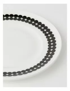 Vue Studio Side Plate Black/White -Dining Shop 827451100 4 720x928
