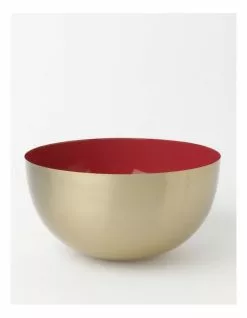 Heritage Heirloom Aura Round Serving Bowl Red