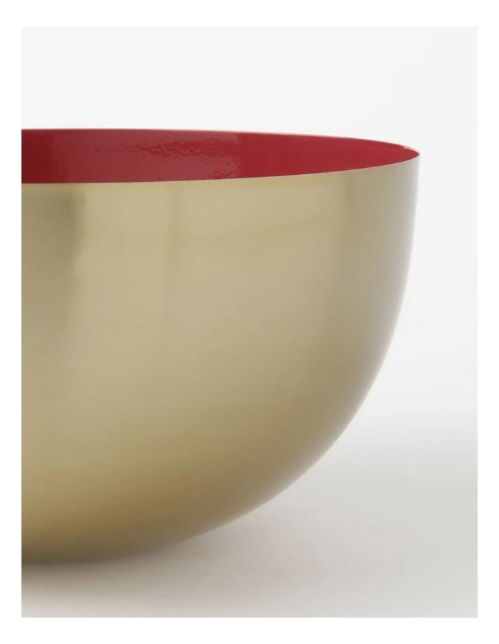 Heritage Heirloom Aura Round Serving Bowl Red 3 Heritage Heirloom Aura Round Serving Bowl Red - Image 3