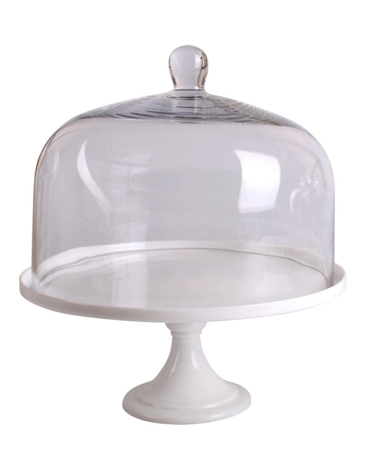 Heritage Blanche Cake Dome And Stand 30x33.5cm 1 Heritage Blanche Cake Dome And Stand 30x33.5cm