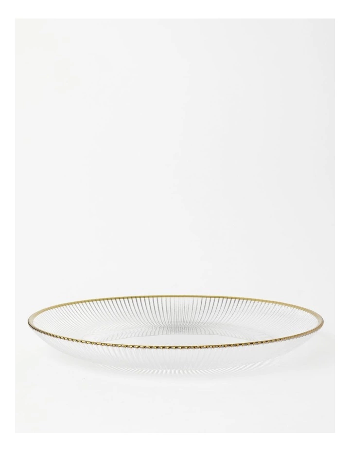 Heritage Luxe Ambrose Gold Rim Plate 31.2cm 1 Heritage Luxe Ambrose Gold Rim Plate 31.2cm