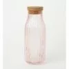 Vue Palma Carafe With Cork Lid Pink 1.1 Litre