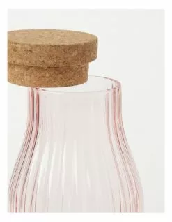 Vue Palma Carafe With Cork Lid Pink 1.1 Litre 7 Vue Palma Carafe With Cork Lid Pink 1.1 Litre -Dining Shop 829013320 4 720x928