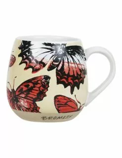 Robert Gordon X Bromley Hug Me Mug Xl - Gold Butterflies