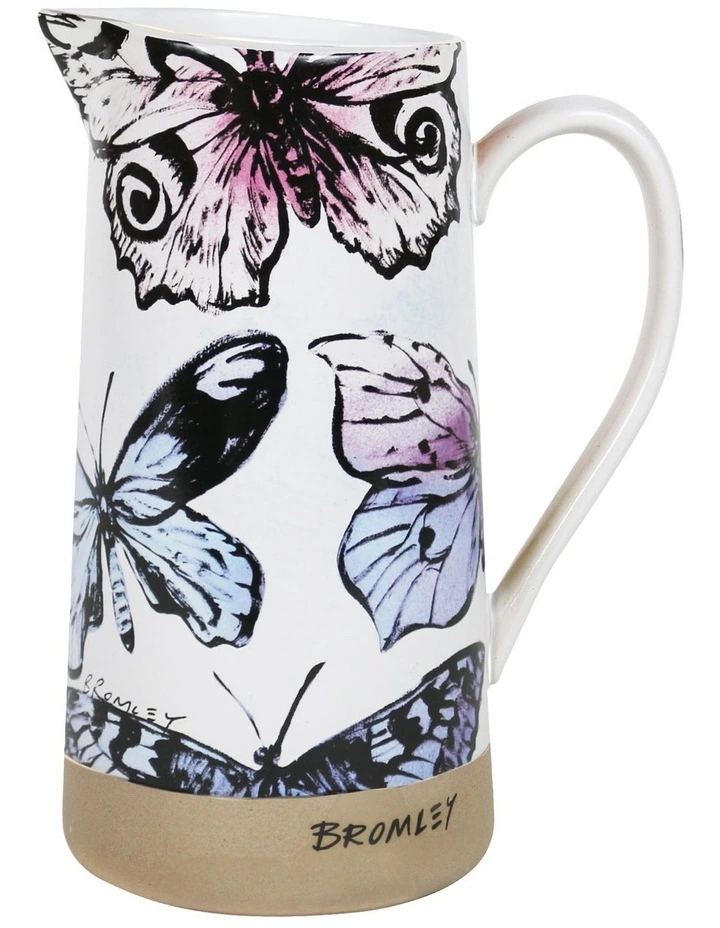 Robert Gordon X Bromley Jug 1.5L - Butterflies 1 Robert Gordon X Bromley Jug 1.5L - Butterflies