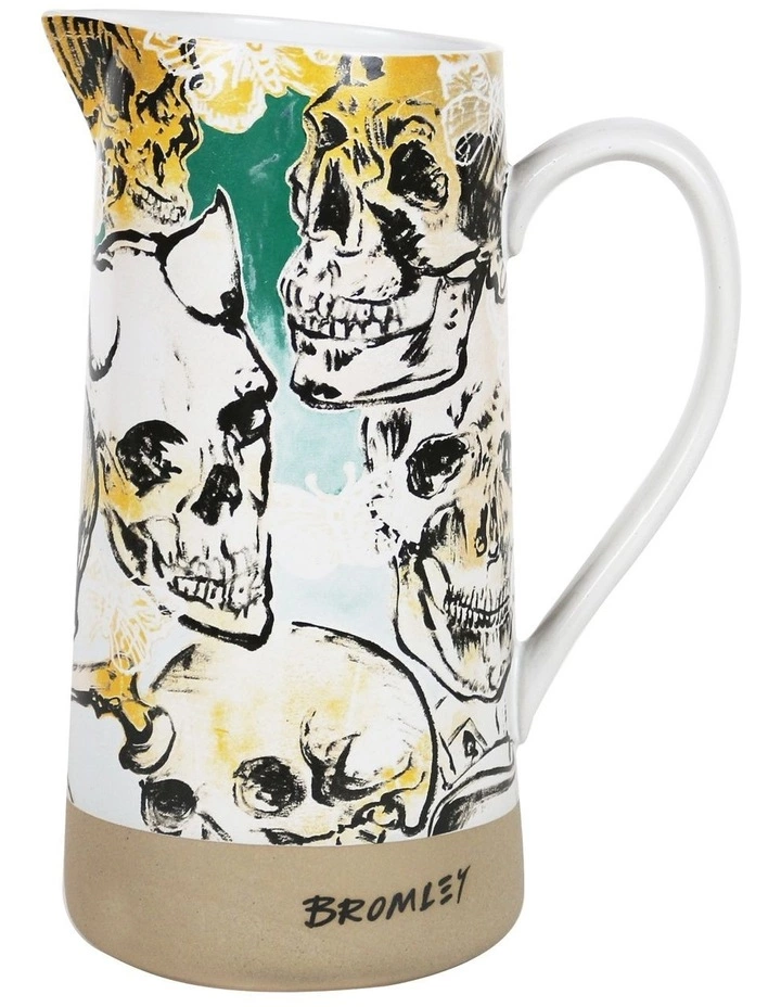 Robert Gordon X Bromley Jug 1.5L - Big Skulls 1 Robert Gordon X Bromley Jug 1.5L - Big Skulls