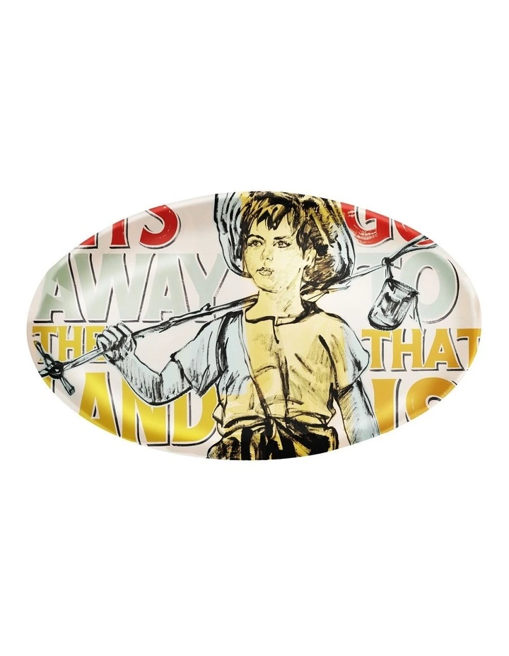 Robert Gordon X Bromley Platter Oval Always Spring 1 Robert Gordon X Bromley Platter Oval Always Spring