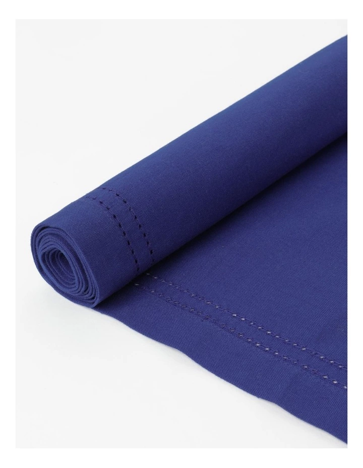 Heritage Elizabeth Table Runner - Navy Blue 2 Heritage Elizabeth Table Runner - Navy Blue - Image 2