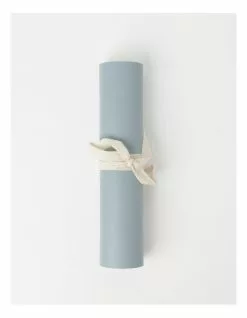 Vue Leather Look Table Runner - Spa Blue -Dining Shop 830027440 4 720x928