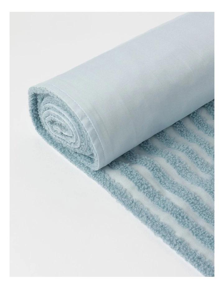 Vue Arch Jacquard Table Runner - Spa Blue 3 Vue Arch Jacquard Table Runner - Spa Blue - Image 3