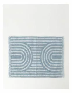 Vue Arch Jacquard Placemat - Spa Blue