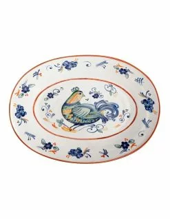 Casa Domani Gallo Oval Platter 45x33cm