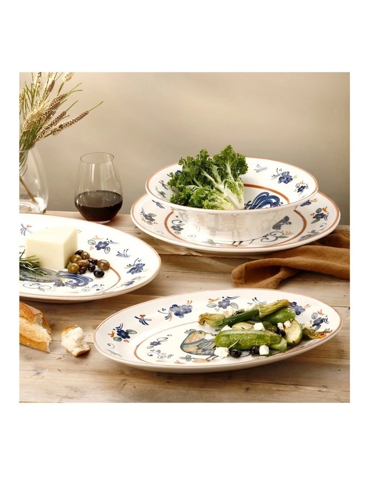 Casa Domani Gallo Oval Platter 45x33cm 2 Casa Domani Gallo Oval Platter 45x33cm - Image 2