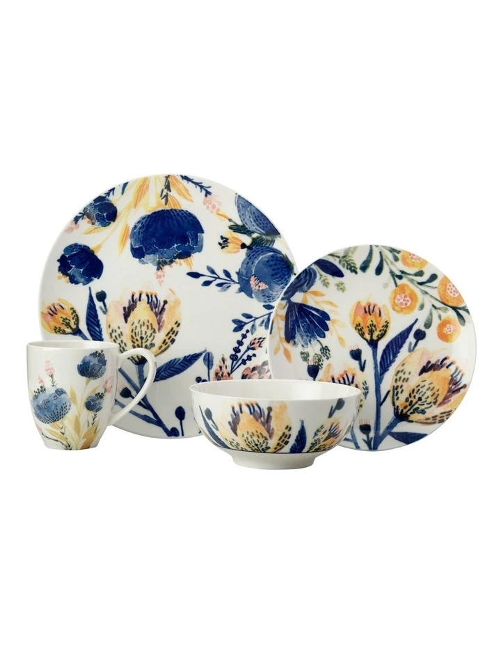 Casa Domani Fiorella Coupe Dinner Set 16pce Gift Boxed 1 Casa Domani Fiorella Coupe Dinner Set 16pce Gift Boxed