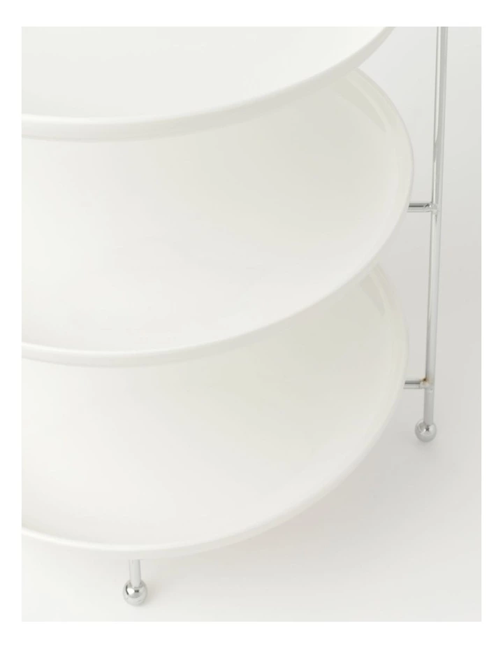 Heritage Tea Party Serving Stand Set Of 3 Round Plates 2 Heritage Tea Party Serving Stand Set Of 3 Round Plates - Image 2