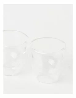 The Cooks Collective Double Wall Glass Espresso 80ml Set of 2 -Dining Shop 835102270 3 720x928