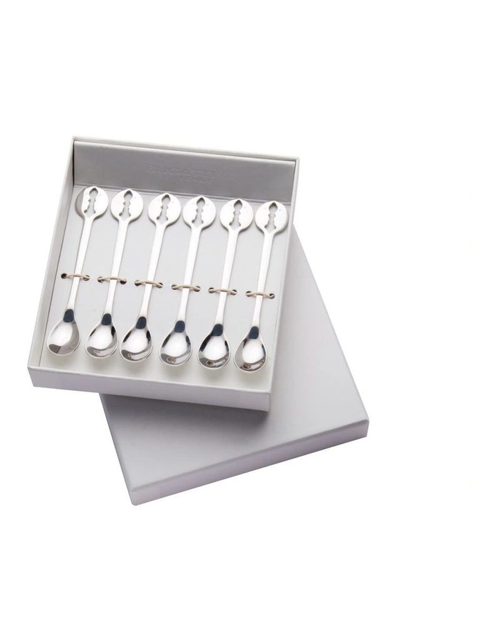 Bugatti Italy Kiss Moka Spoons Set of 6 1 Bugatti Italy Kiss Moka Spoons Set of 6