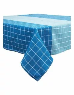 Ladelle Zoe Check 1.5mx2.65m Tablecloth
