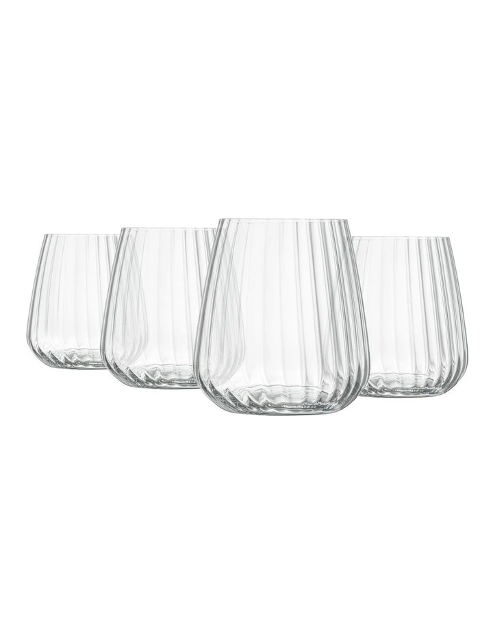 Luigi Bormioli Optica Small Stemless 450ml 4 Pack 3 Luigi Bormioli Optica Small Stemless 450ml 4 Pack - Image 3