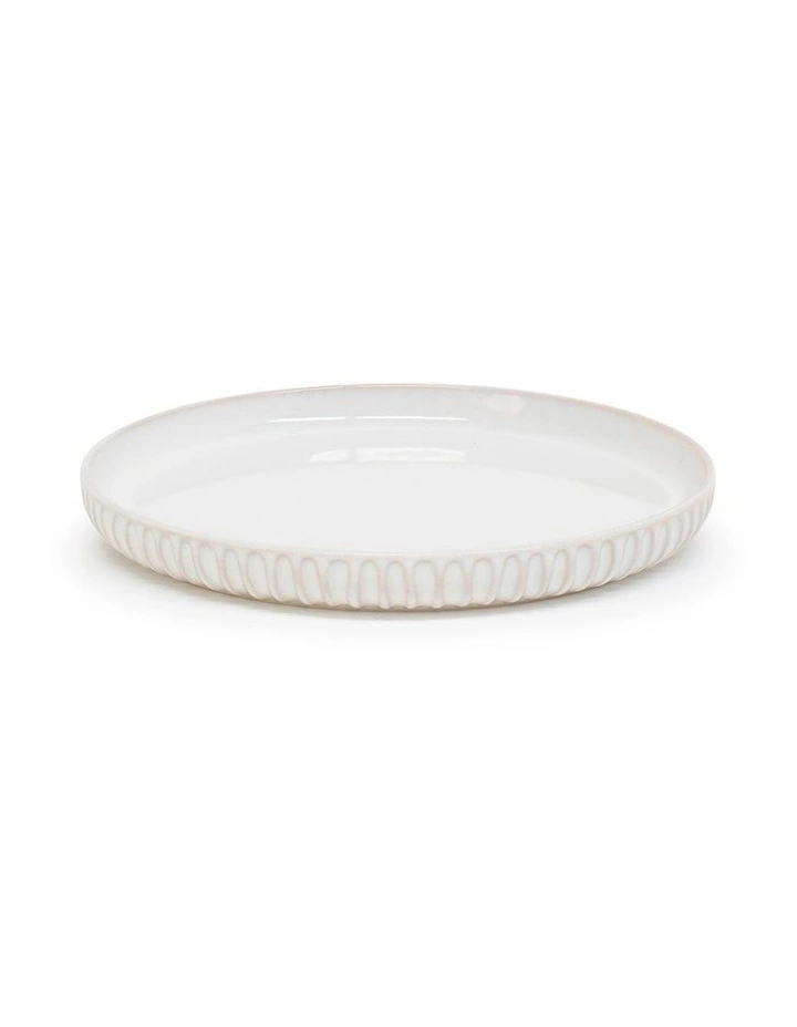 Salt&Pepper Amana Side Plate - 20cm - White 2 Salt&Pepper Amana Side Plate - 20cm - White - Image 2