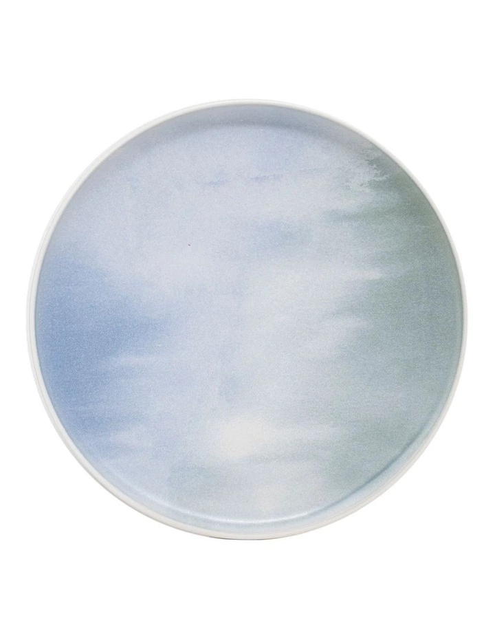 Salt&Pepper Kanoko Round Platter - 33cm - Blue 1 Salt&Pepper Kanoko Round Platter - 33cm - Blue