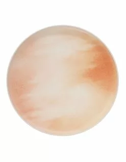 Salt&Pepper Kanoko Round Platter - 33cm - Pink