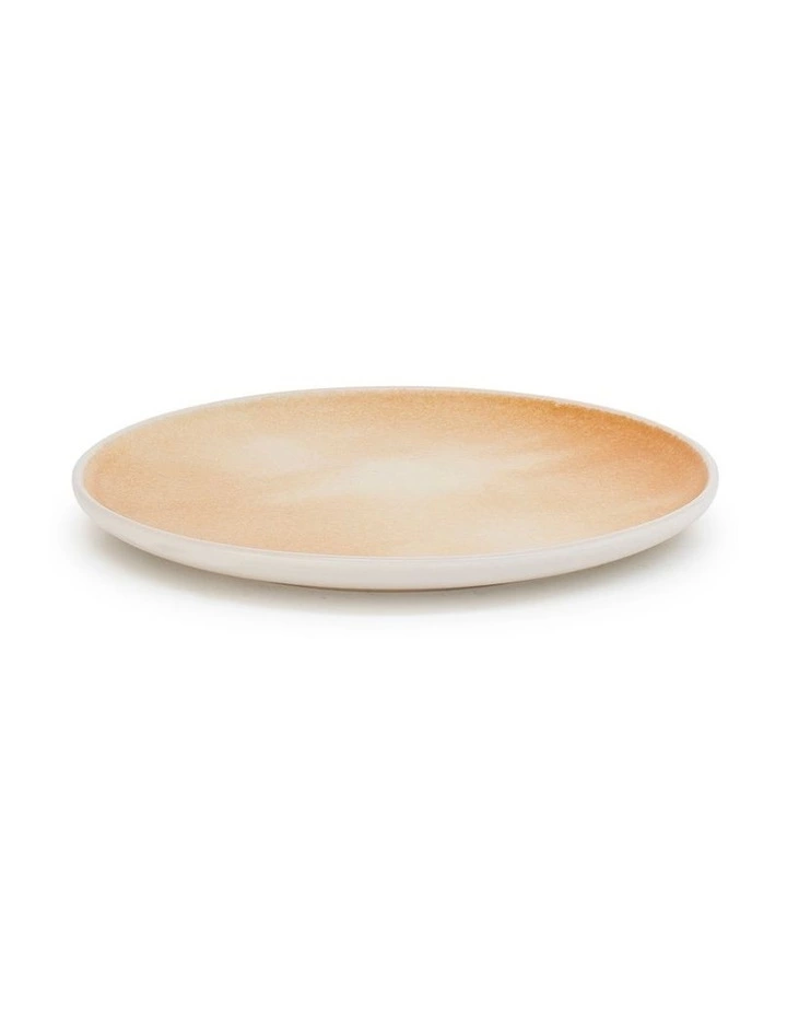 Salt&Pepper Kanoko Side Plate - 20cm - Caramel 2 Salt&Pepper Kanoko Side Plate - 20cm - Caramel - Image 2
