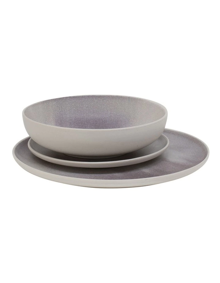 Salt&Pepper Kanoko Dinner Set - 12 Piece - Lilac 2 Salt&Pepper Kanoko Dinner Set - 12 Piece - Lilac - Image 2