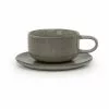Salt&Pepper Relic Tea Cup & Saucer Set - 260ml - Moss