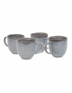Salt&Pepper Series Mug - 380Ml - Set Of 4 - Sky