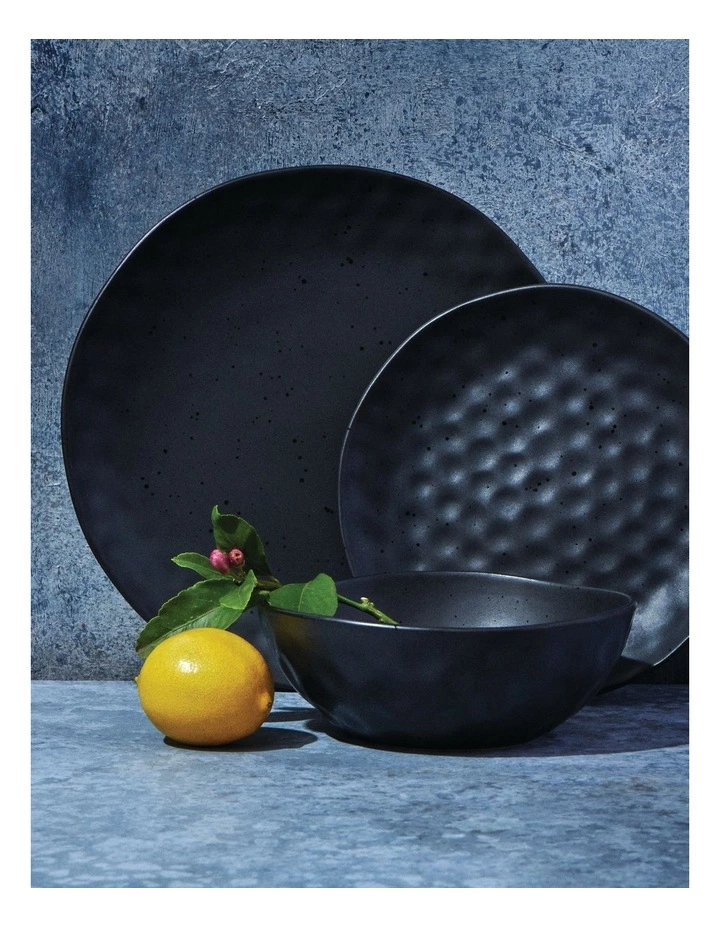 Salt&Pepper Napier Dinner Plate - 27.5cm - Black 3 Salt&Pepper Napier Dinner Plate - 27.5cm - Black - Image 3