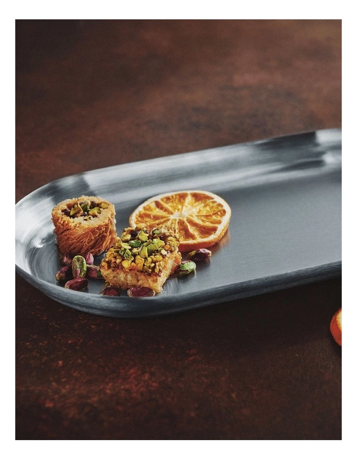 Salt&Pepper Shimmy Oval Platter 35cm 2 Salt&Pepper Shimmy Oval Platter 35cm - Image 2