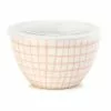 Salt&Pepper Lunch2Go 15cm Bowl With Lid Pink Grid