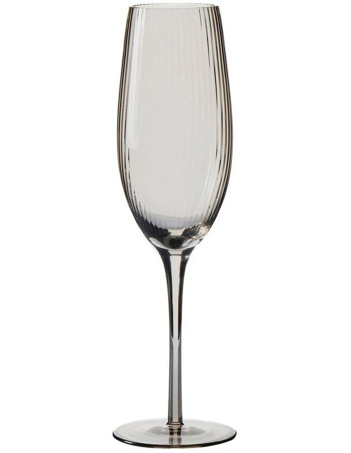 Salt&Pepper Amana Flute - 280ml - Set of 4 - Grey 1 Salt&Pepper Amana Flute - 280ml - Set of 4 - Grey