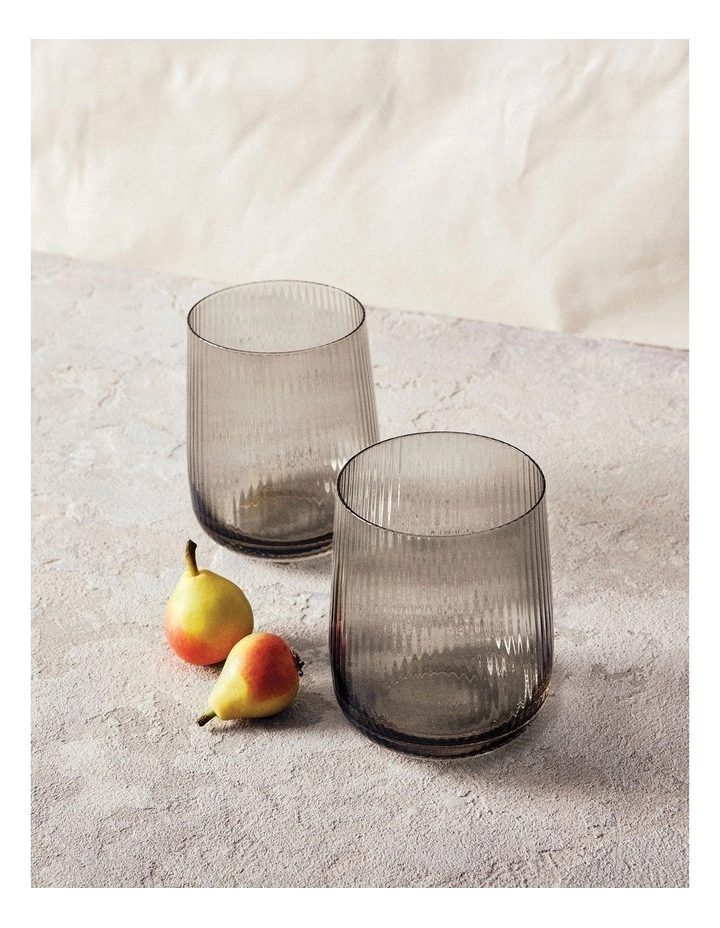 Salt&Pepper Amana Tumbler - 430ml - Set of 4 - Grey 2 Salt&Pepper Amana Tumbler - 430ml - Set of 4 - Grey - Image 2