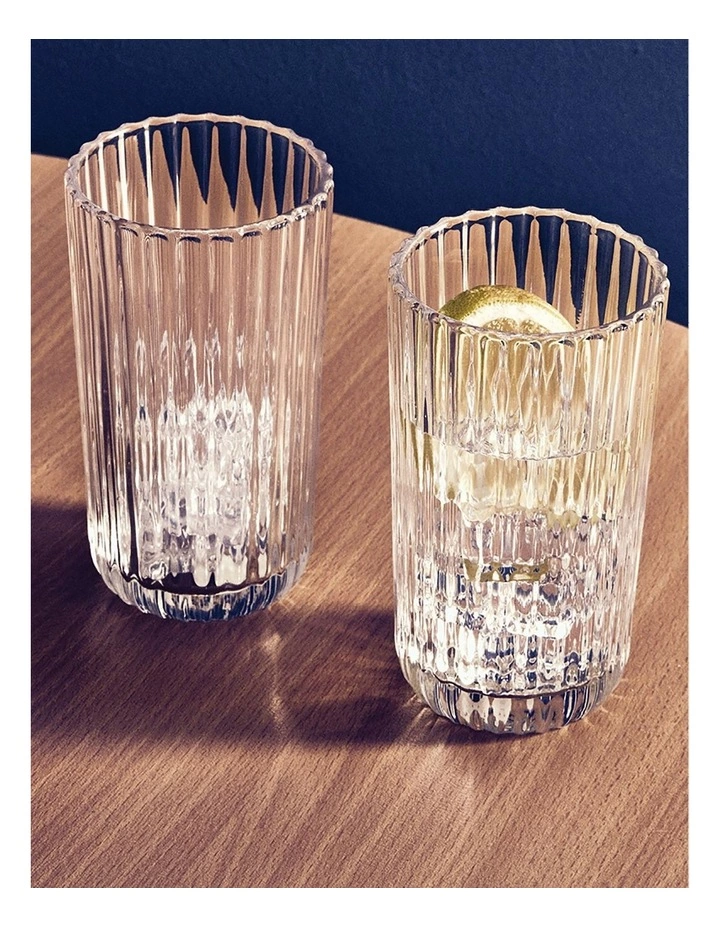 Salt&Pepper Remi Highball Glasses - 300ml - Set Of 4 3 Salt&Pepper Remi Highball Glasses - 300ml - Set Of 4 - Image 3